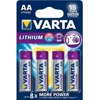 Battery Varta Ultra Lithium L91 R6/AA (4 pcs.) Battery Varta Ultra Lithium L91 R6/AA (4 pcs.)