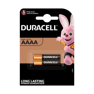 Battery Duracell Alkaline AAAA (2 pcs.)