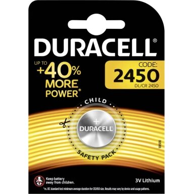 Battery Duracell Lithium CR2450 (1 pcs.)