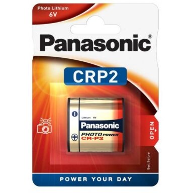 Battery Panasonic Lithium CR-P2/DL223/EL223AP 6V (1 pcs.)