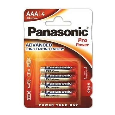 Battery Panasonic ProPower LR03 AAA (4 pcs.)
