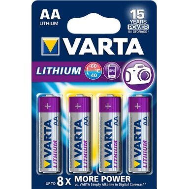 Battery Varta Ultra Lithium L91 R6/AA (4 pcs.)