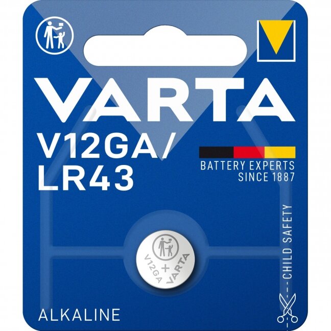 Baterija VARTA Alkaline V12GA (1 vnt.) Baterija VARTA Alkaline V12GA (1 vnt.)