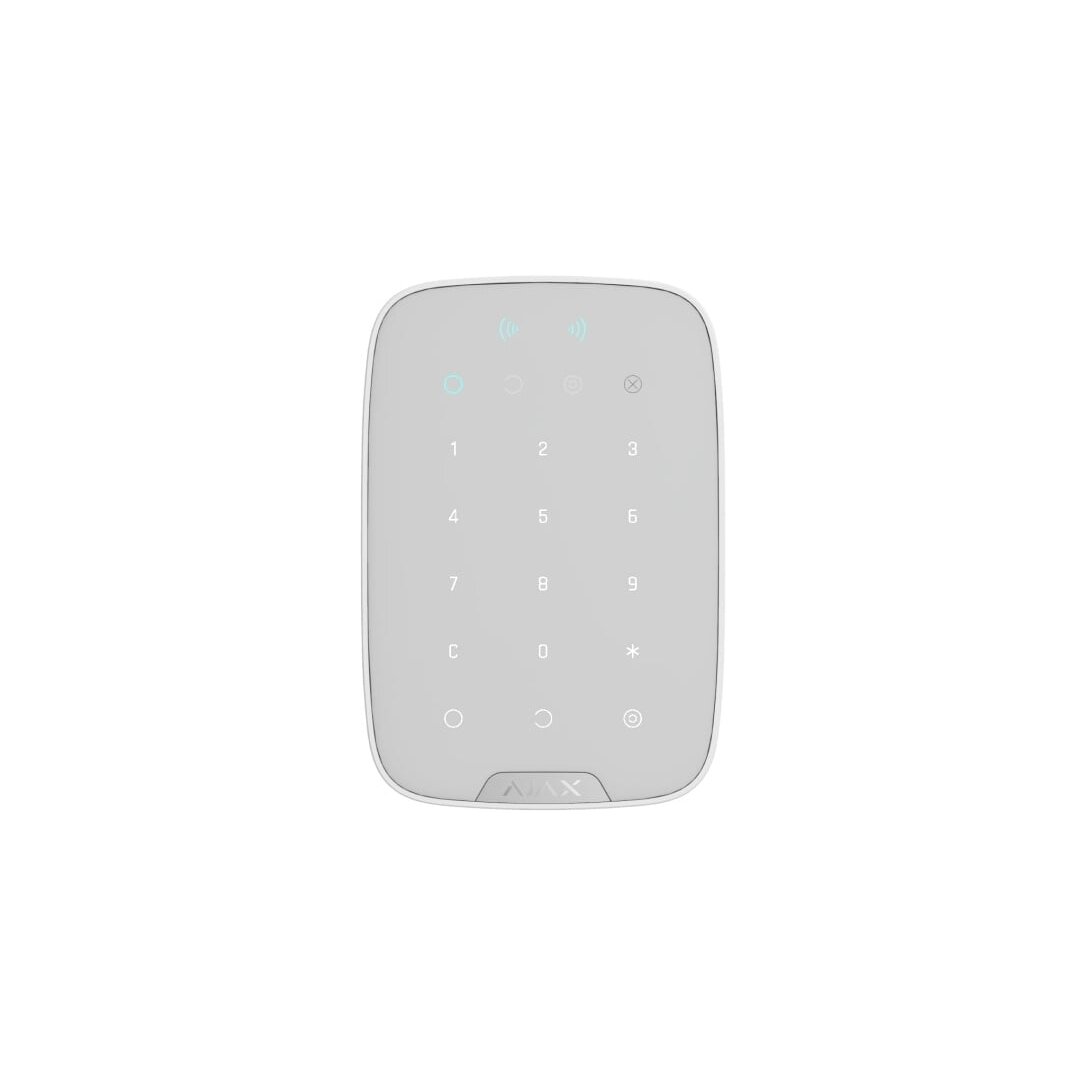 Bevielė klaviatūra Ajax Keypad Plus 38253.83.WH1 (balta) Bevielė klaviatūra Ajax Keypad Plus 38253.83.WH1 (balta)