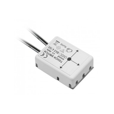 Bekontaktis jungiklis (50 W, DC 12 V, IP20, baltas) GTV AE-WPDRW-00