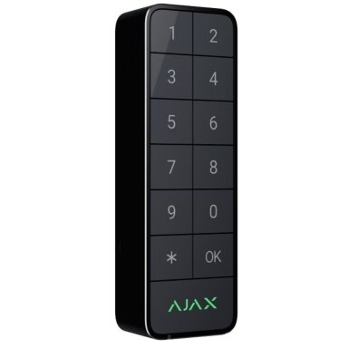 Wireless keypad Ajax Superior Keypad Outdoor Fibra (black)