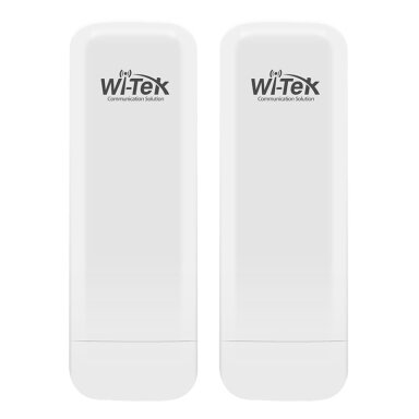 Belaidis LAN AP perdavimas WI-Tek WI-CPE513P (2 vnt. komplekte, lauko)