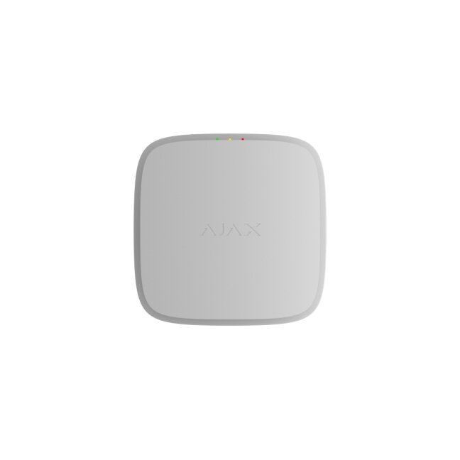Wireless heat detector Ajax EN54 FireProtect 119917.273.WH1 (white, without siren) Wireless heat detector Ajax EN54 FireProtect 119917.273.WH1 (white, without siren)