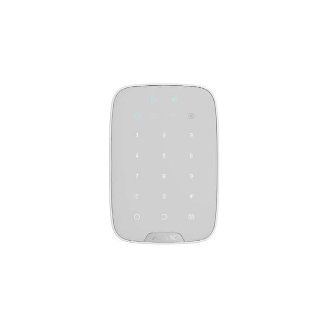 Bevielė klaviatūra Ajax Keypad Plus 38253.83.WH1 (balta) Bevielė klaviatūra Ajax Keypad Plus 38253.83.WH1 (balta)