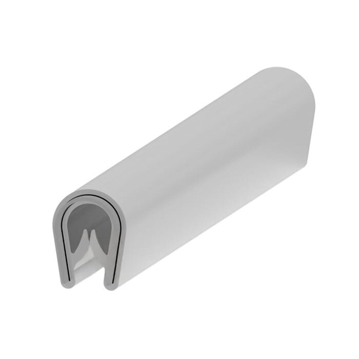 Edge protector BAKS TOZ14S (10 mm, 10 m, silver)