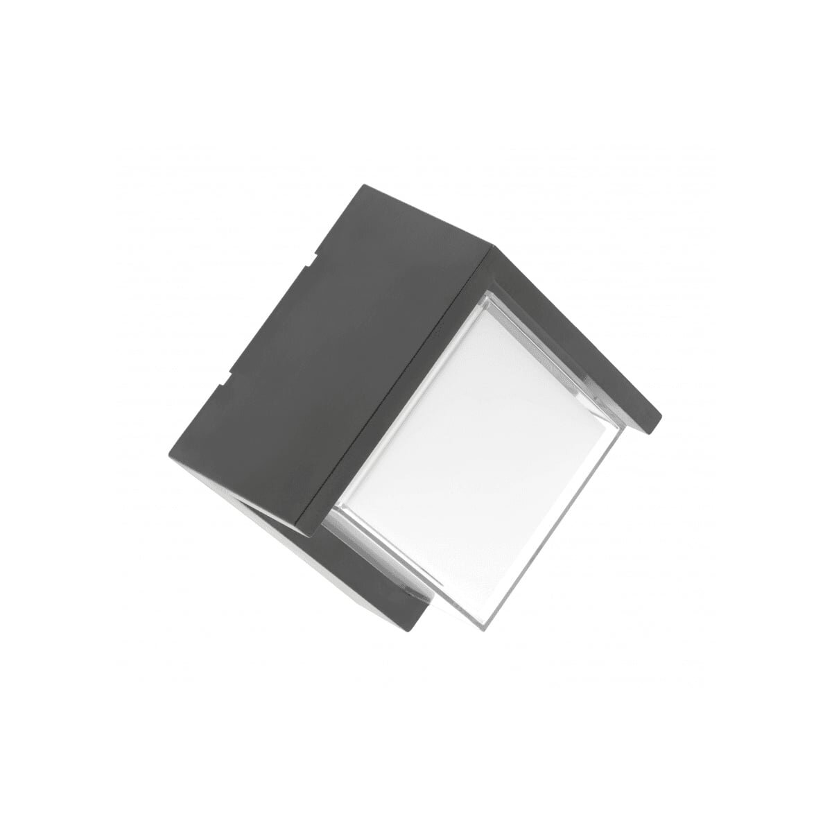 CANTI LED wall lamp (gray, 12W, 1000lm, IP65, 4000K) GTV LD-CANTI12WKW-15