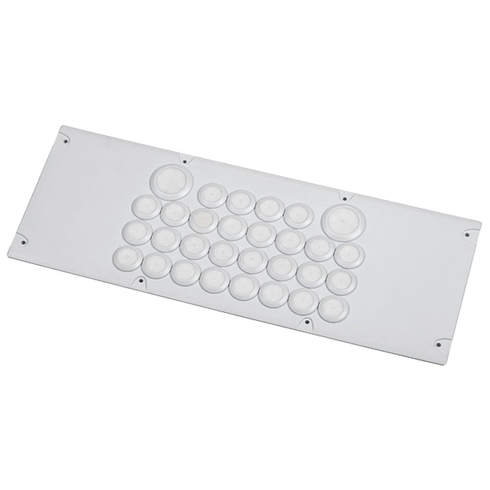 Multi-place seal Legrand 036497 (30+2 places, RAL7030, for Atlantic and Marina panels)