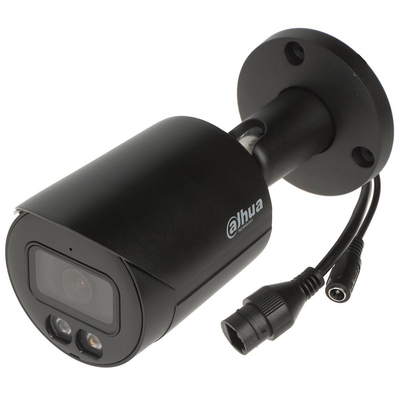 Dahua Bullet IPC-HFW2849S-S-IL-0280B-BLACK F2.8 (Black, 8MP 4K UHD, ~104°, IR+LED 30m, IP67)