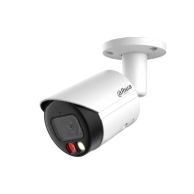 Dahua Bullet IPC-HFW2849S-S-IL-0360B F3.6 (White, 8MP 4K UHD, ~87°, IR+white light 30m, IP67)