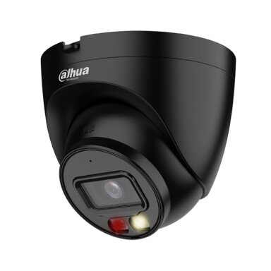 Dahua Dome IPC-HDW1439V-A-IL-0280B (black, 4 MP, F2.8, 30m IR + light, IP67)