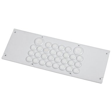 Multi-place seal Legrand 036497 (30+2 places, RAL7030, for Atlantic and Marina panels)