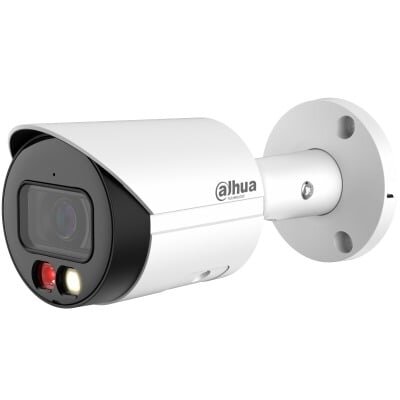 Dahua Bullet IPC-HFW2449S-S-IL-0280B F2.8 (White, 4MP, ~95°, IR+LED 30m, IP67, PoE) Dahua Bullet IPC-HFW2449S-S-IL-0280B F2.8 (White, 4MP, ~95°, IR+LED 30m, IP67, PoE)