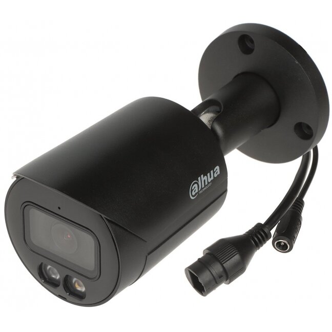 Dahua Bullet IPC-HFW2849S-S-IL-0280B-BLACK F2.8 (Black, 8MP 4K UHD, ~104°, IR+LED 30m, IP67) Dahua Bullet IPC-HFW2849S-S-IL-0280B-BLACK F2.8 (Black, 8MP 4K UHD, ~104°, IR+LED 30m, IP67)