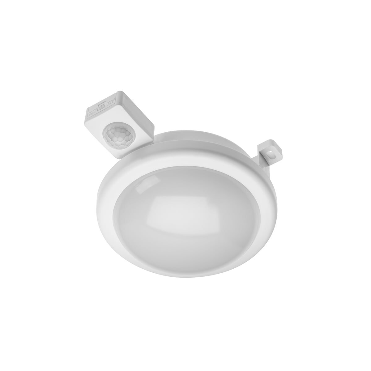 DELTA round lamp with motion detector GTV LD-DELOR6WC-NB (6W, 4000K, 400lm, IP54)
