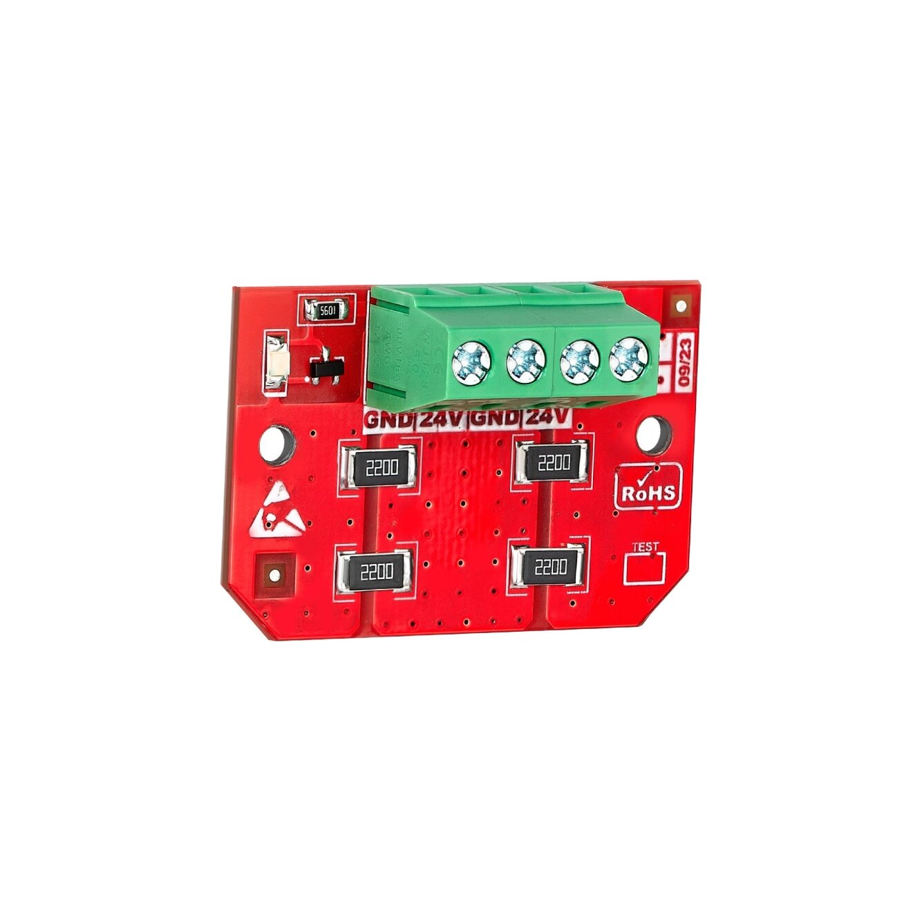 Detector base heater Teknim TFA-0135 (20–24 V, 2.6 W, 220 Ω, fits TFA-0130 base)