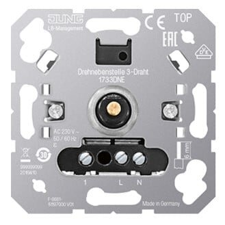 Dimerio mechanizmas - išpletėjas (ratukas) LED JUNG 1733DNE (Dali) Dimerio mechanizmas - išpletėjas (ratukas) LED JUNG 1733DNE (Dali)