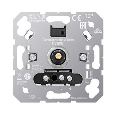 Dimerio mechanizmas - išpletėjas (ratukas) LED JUNG 1733DNE (Dali)