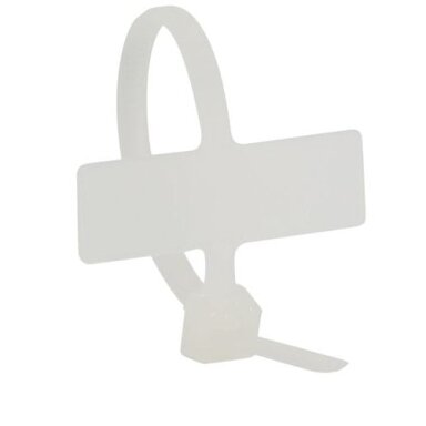 Cable ties with identification LEGRAND 032061 95x2.4mm (white)