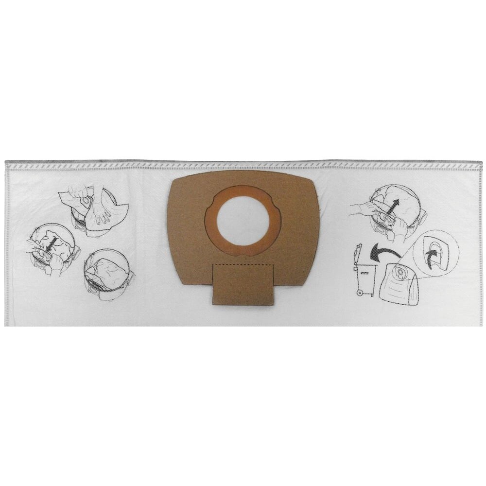 Dust bags Makita P-72899 (paper, 5 pcs)