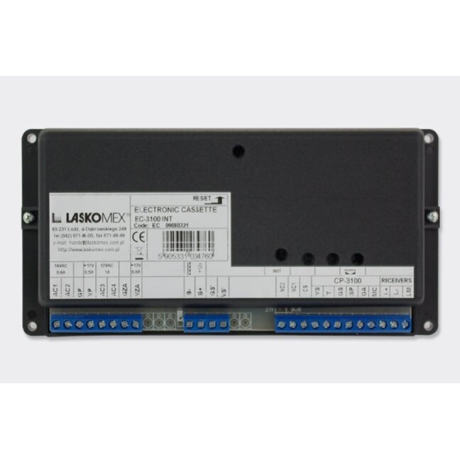 Durų kontrolės valdiklis EC-3100/INT Durų kontrolės valdiklis EC-3100/INT