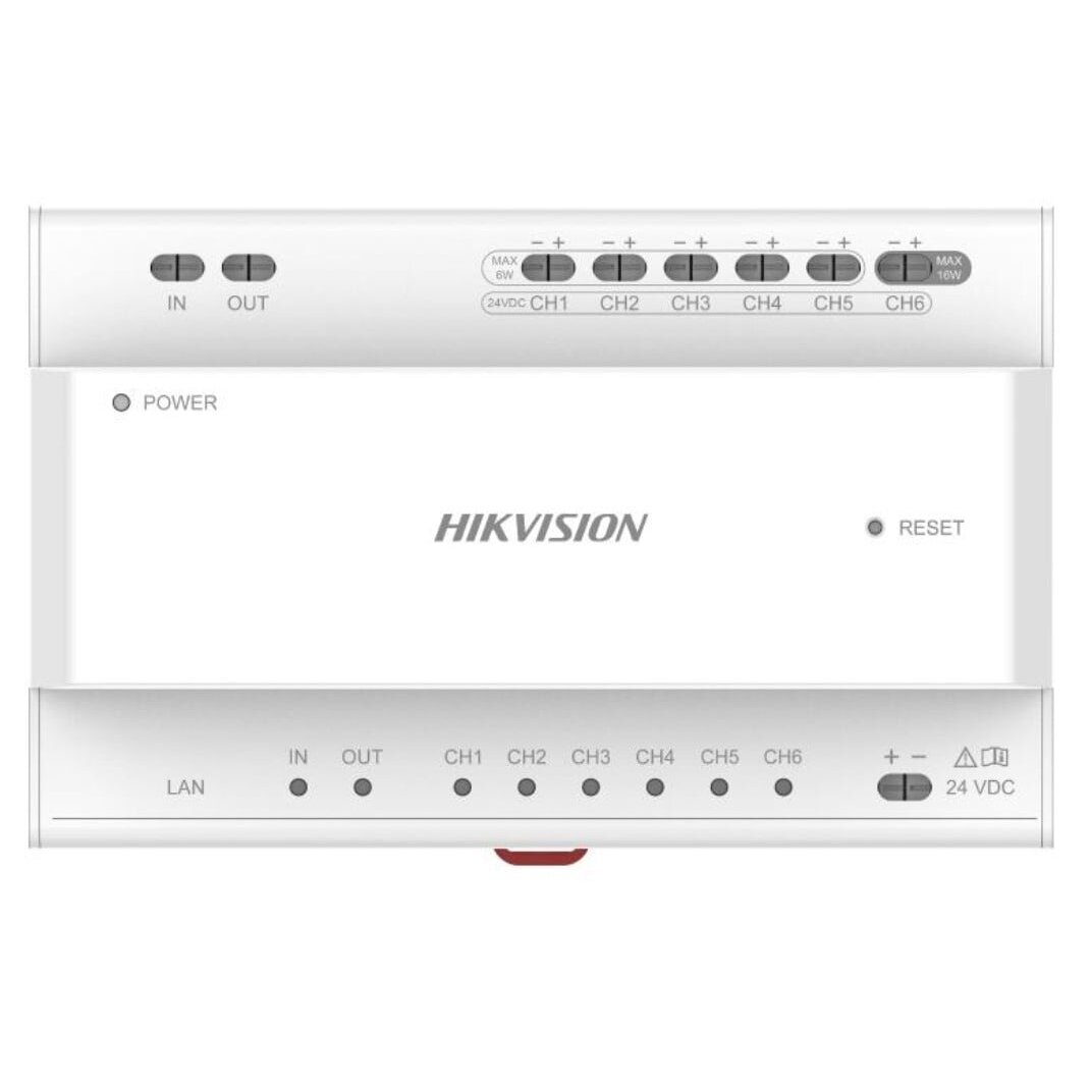 Two Wire Video/Audio Distributor Hikvision DS-KAD706Y