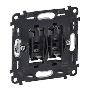 Dvigubas mygtuko mechanizmas Valena Life Legrand 752018 Dvigubas mygtuko mechanizmas Valena Life Legrand 752018