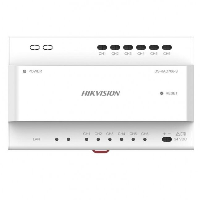Two Wire Video/Audio Distributor Hikvision DS-KAD706-S Two Wire Video/Audio Distributor Hikvision DS-KAD706-S
