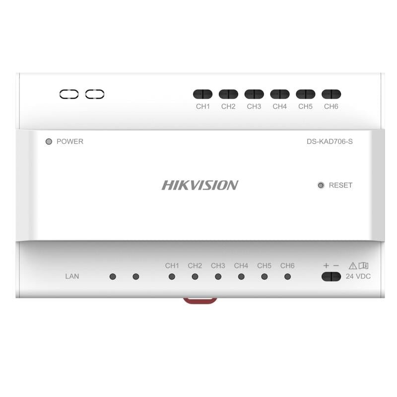 Two Wire Video/Audio Distributor Hikvision DS-KAD706-S Two Wire Video/Audio Distributor Hikvision DS-KAD706-S
