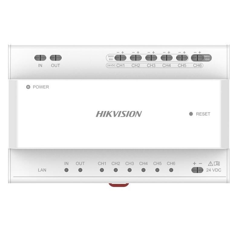 Two Wire Video/Audio Distributor Hikvision DS-KAD706Y-P