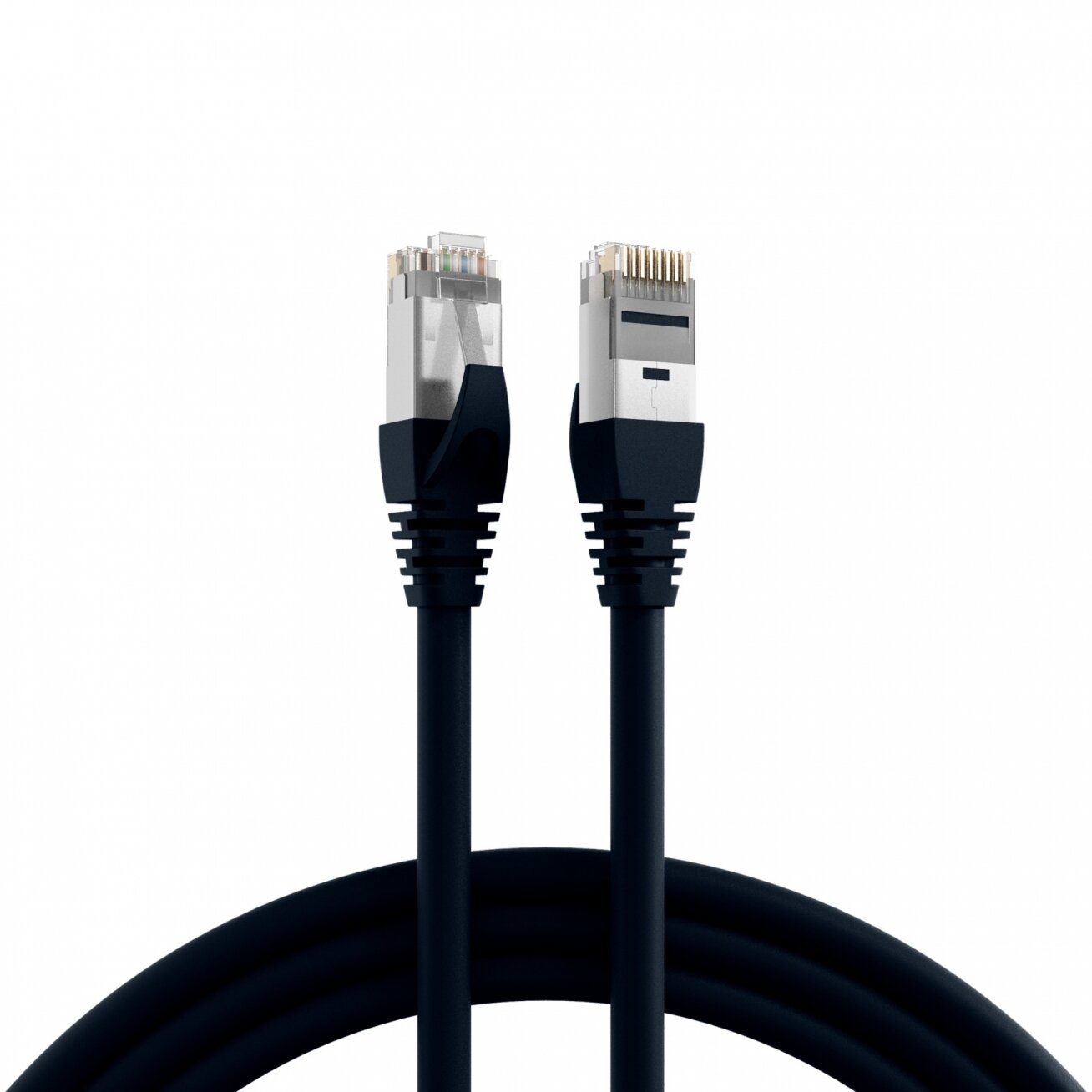 EFB communication cable S/FTP Cat. 7 (1m., black, outdoor, AWG23)