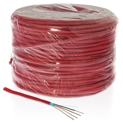 Shielded fire cable Bitner YnTKSYekw 2x0.8mm (500m, Eca, monolithic)