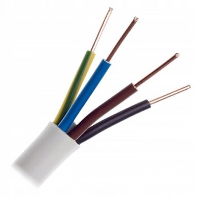 Elpar power cable NYM 4x1.5 (1m)