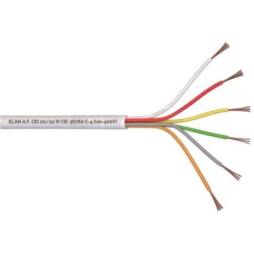 Security cable Elan 6x0.22 (500m)