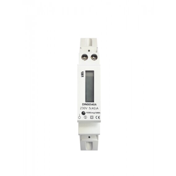 Electricity meter DIN00540A (1 Phase, 40A)