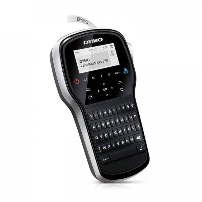 Etikečių spausdintuvas DYMO LabelManager 280 S0968920 (ekranas, pakraunamas, D1 6–12 mm) Etikečių spausdintuvas DYMO LabelManager 280 S0968920 (ekranas, pakraunamas, D1 6–12 mm)
