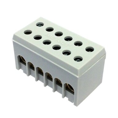 Phasic clamp 2p A6H-2 Morek MAD2006A15 (grey, 6x16 mm2, Cu)