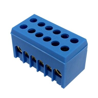 Phasic clamp 2p A6H-2 Morek MAD2006N15 (blue, 6x16 mm2, Cu)