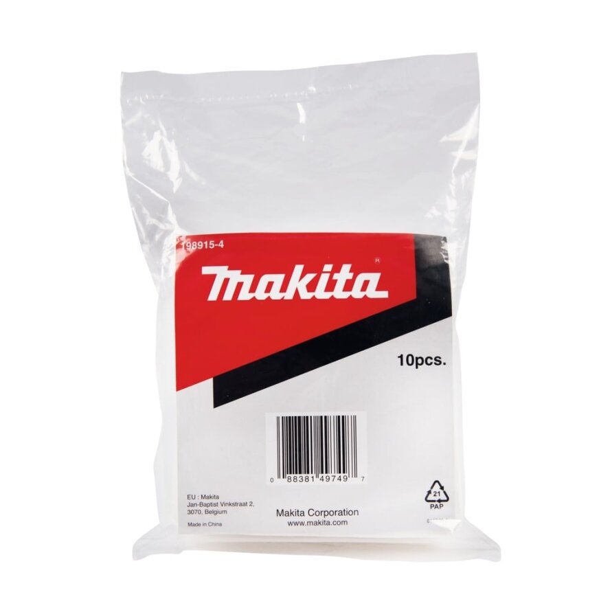 Filtras Makita 198915-4 (10vnt) Filtras Makita 198915-4 (10vnt)