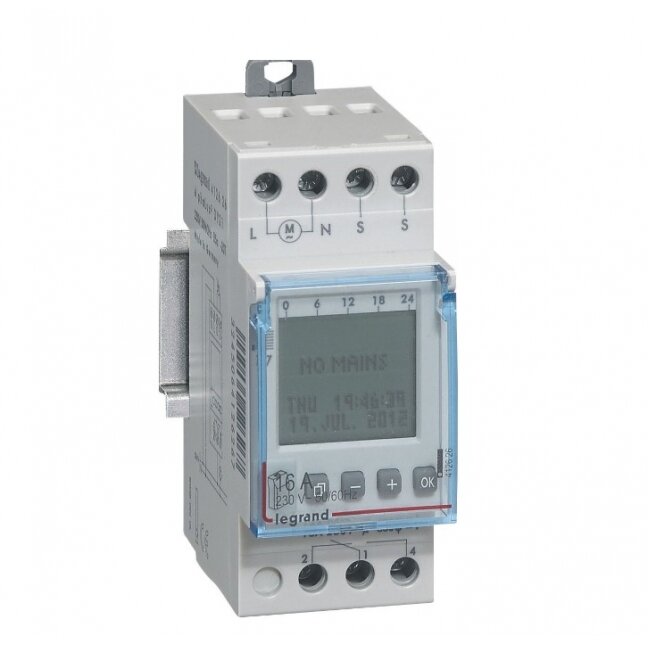 Foto rėlė Legrand 412626 (230V, 2kW, 10A, IP20) Foto rėlė Legrand 412626 (230V, 2kW, 10A, IP20)
