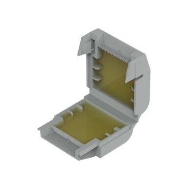 Gelinė sujungimo dėžutė Wago 207-1372 (IPX8, 32,7x17,8x56,9 mm, pilka)