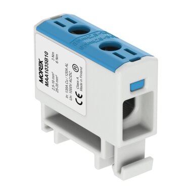 Clamp OTL35 1x2.5-35mm2 Morek MAA1035B10 (blue)