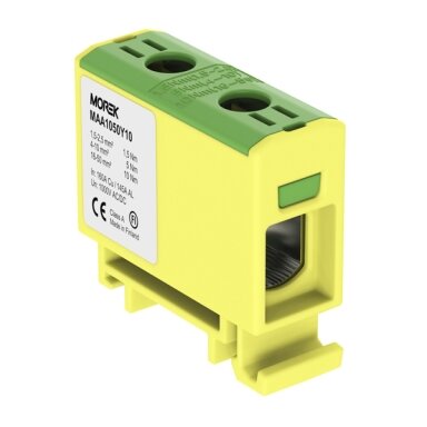 Clamp OTL50 1x1.5-50mm2 Morek MAA1050Y10 (yellow/green)