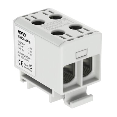 Clamp OTL50-2 2x1.5-50mm2 Morek MAA2050A10 (gray)