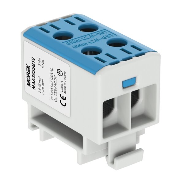 Clamp OTL35 2x2.5-35mm2 Morek MAA2035B10 (blue)