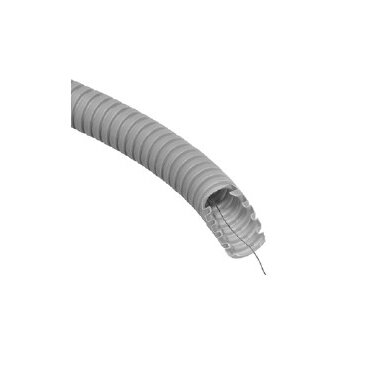 Gofruotas vamzdis su viela 50mm (pilkas, 25m, 320 N/5 cm, D50) Pipelife